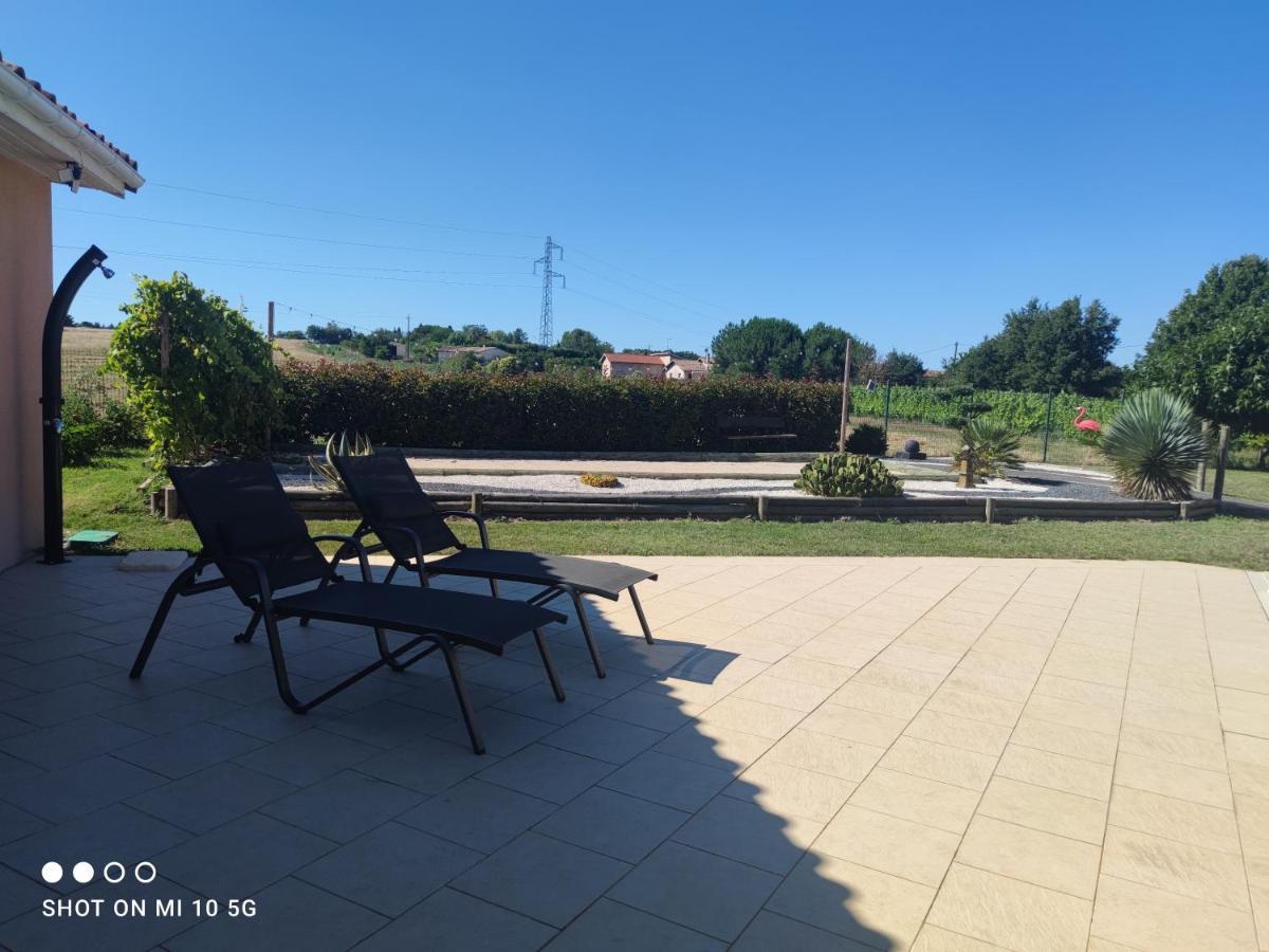 Le Gite Du Font Blanque Campsas Esterno foto