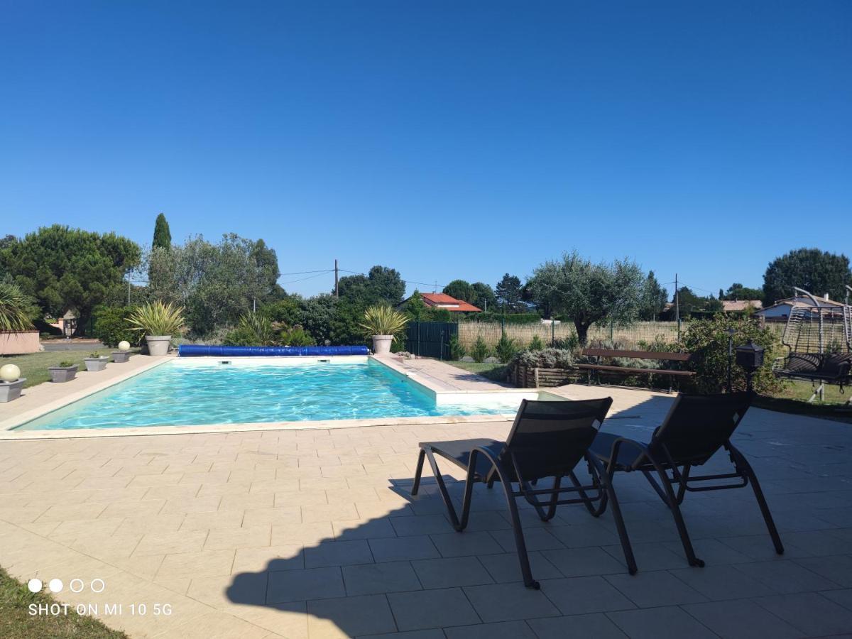 Le Gite Du Font Blanque Campsas Esterno foto
